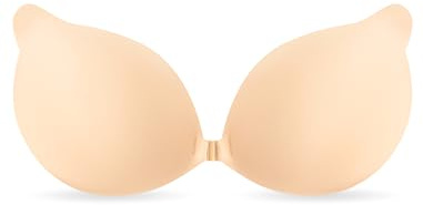 Sticky Bra for Women Strapless Backless Stick on Push up Adhesive Bra | Invisible silicone bra with support for large and small breasts, ideal for wedding, party and daily wear