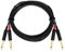 CORDIAL Cable audio doble jack mono 3 m Cable AUDIO Essentials Jack