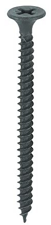 TIMCO PH2 Philips Drywall Screws - 3.5 x 50 - Black - Box of 1000
