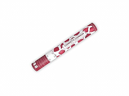 5 x Rosen Regen mit roten Rosenblättern Konfetti Kanone Shooter Hochzeit Konfettibome Partypopper