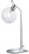 WOFI Tischleuchte 1-flammig, Fero, 1x G9 / 28 Watt, 220-240 Volt, Breite: 12 cm / Höhe: 40 cm, 2800K, 370 Lumen, Energieeffizenzklasse C, Glas mit Drahtgeflecht innen, inklusive Schalter, chrom 8325.01.01.0000