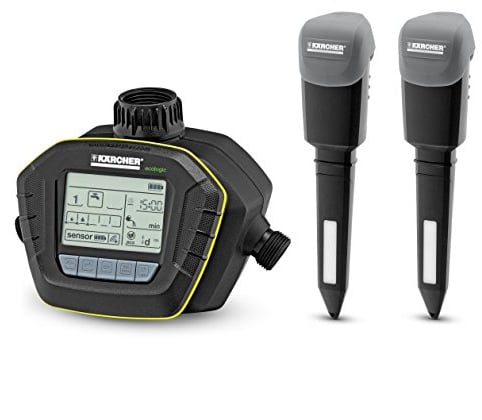 Kärcher Bewässerungscomputer SensoTimer ST 6 Duo eco!ogic (mit 2 Funksensoren), 2.645-214.0