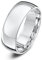 Theia Ehering Palladium 950 Sehr massiv - Court shape (oval) 7mm - Größe 56 (17.8)