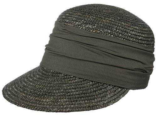 Casquette Grace en Paille Seeberger casquette pour femme (taille unique - olive)