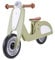 Bandits & Angels Italian Rider Laufrad Holz Grün ab 2 Jahren – Für Jungen und Mädchen – Holzlaufrad Grün – Aufsitz-Retro-Roller – Zweirad – Geräuscharme Räder – Verstellbarer Sattel