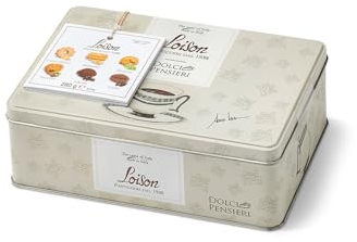 Biscotti da tè monoporzione assortiti gusto classico in latta 280g