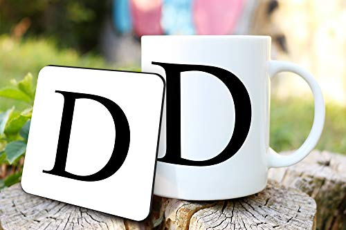 Alphabet Letter Mug Cup Initial A Coffee/Tea Gift Endless Prints LTD (D)