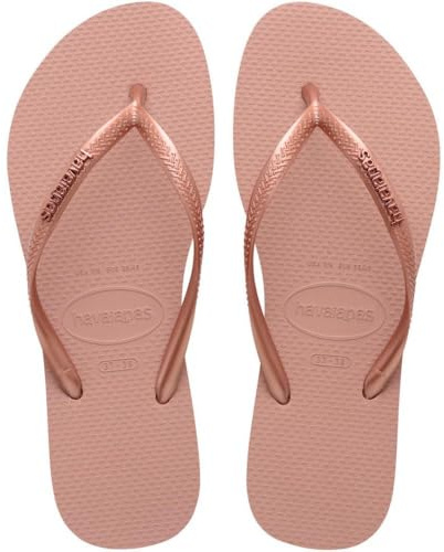 Slim Logo Metallic Crocus Rose Damen Slipper, rosa rose, 35.5 EU
