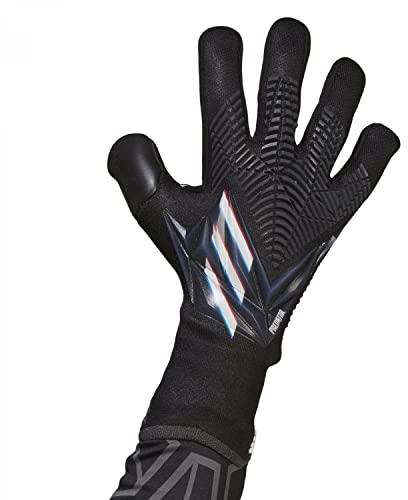 adidas PRED GL Pro Goalkeeper Gloves Mens, Black/White/TMDRGR, 11