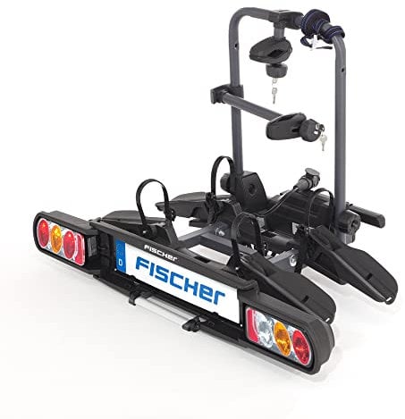 Kupplungs-Fahrradträger ProlineEvo Internat, passend für 2 Fahrräder, Fahrradträger Kupplung, Fahrradträger Auto, Träger Auto, schwarz