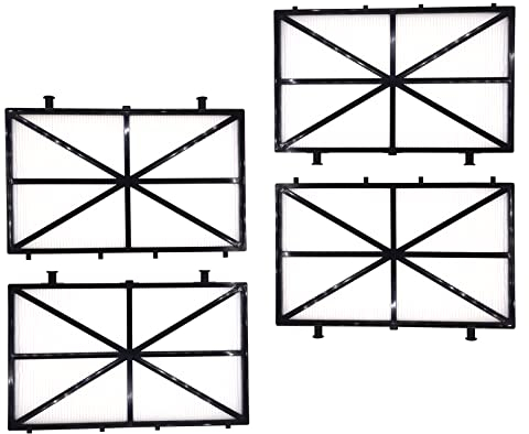 Cancanle Lot de 4 Panneaux filtrants à Cartouche Ultra Fine pour Dolphin pièces de Rechange réf. 9991432