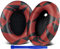 SOULWIT Replacement Earpads for Sony WH-1000XM4 (WH1000XM4) Headphones, Ear Pads Cushions with Noise Isolation Foam, Added Thickness, Without Affecting Sensor - Red Storm