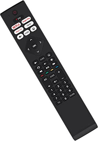VINABTY EN3A38 Infrarot-Ersatz-Fernbedienung Kompatibel mit Hisense ROKU TV EN3A38 Fernbedienung R55B7120U B7120 R43B7120UK R50B7120UK R55B7120UK R65B7120U R65B7120UK