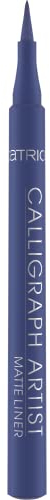 Catrice Calligraph Artist Matte Liner 060 Midnight Sky, matter Eyeliner, langanhaltend, blau, vegan, 1,1 ml