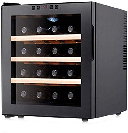 ATAAY Gabinete de Vino de Temperatura Constante, Mini gabinete de conservación de Alimentos con congelador de Barra de Hielo pequeño Integrado electrónico para el hogar