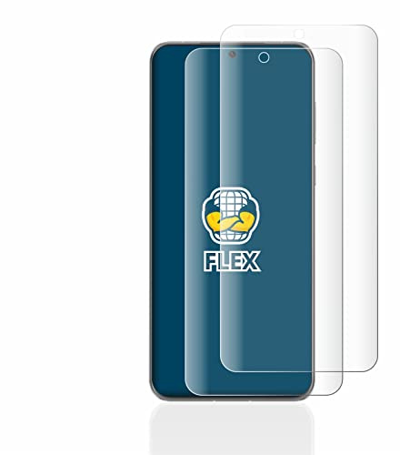 BROTECT 2 Stück Full-Cover Schutzfolie für Huawei P60 Pro Full-Screen Displayschutz-Folie [3D Curved, Anti-Fingerprint, Kristall-Klar]