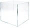 VIALIA Würfel Aquarium aus Weißglas 20x20x20 cm, 8 Liter, Glasbecken für Fische und Wasserpflanzen, Aquarium Becken stoßfest