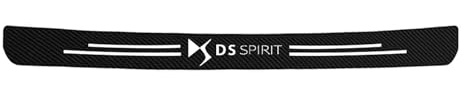 NEZIH Stoßstangenschutz für DS Spirit DS3 DS4 DS4S DS5 5LS DS6 DS7, Kratzfest und Abriebfest Dekoration Aufklebe Schwellerschutz für den Kofferraum Heckschutzplatte Auto Innen Zubehör