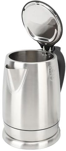 Haofy Bouilloire Électrique 1,8 L 2200W, Arrêt Auto Sécurité Sèche | Chauffe l’eau en 3-6 min pour café ou thé, base pivotante à 360°, capacité généreuse pour toute la famille, acier durable,