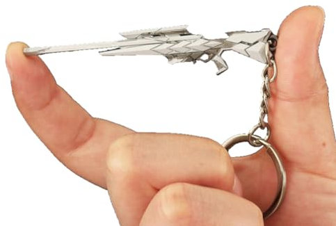 Valorant keychains Made In Valorant Weapon Model,Keyring for Keys, Mobile Phones, Backpack Decoration (Araxys Operator)