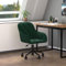 ShGaxin Bürostuhl Drehbar Dunkelgrün Samt, Schreibtischstuhl, Office Chair, Drehstuhl, Büro Stuhl, Computerstuhl, Gaming Chair, Reading Chair, Chefsessel