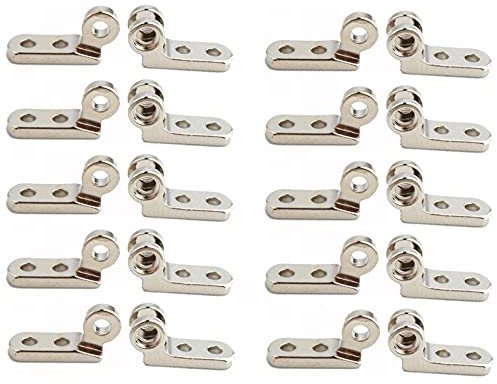QPWYSH Charnière, Lunettes de Rechange 10set Charnière pour Lunettes, vis de charnière de Verres, Lunettes réparation Accessoires optiques