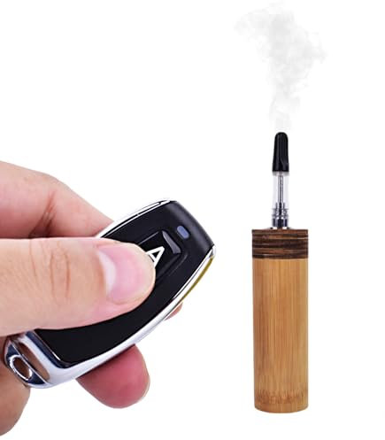 Mini machine à brouillard portative sans fil – Machine à fumée contrôlée pour filmer des vidéos, des activités de plein air, des effets, du cosplay et des tests de flux d'air (longue)