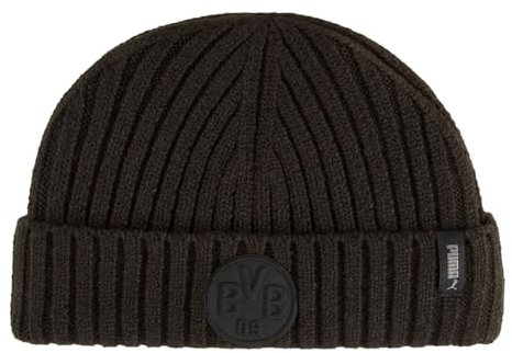 PUMA BVB Monochrome Fisherman Beanie Puma Black