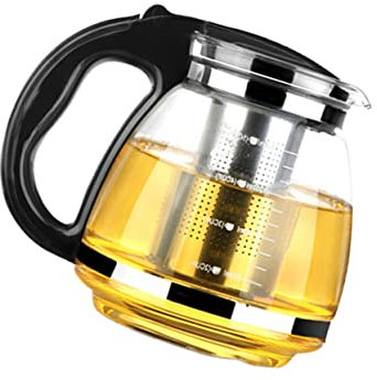 BRIGHTFUFU 1Stk Japanische Wmf Teemaker Wasserkaraffe Mit Deckel Teeservice Mit Stövchen Große Herd Thermoskanne Edelstahl Emsa Tea Pot with Strainer Pump Thermoskanne Wickeltisch