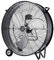 Dimensione Elettronica S.R.L. Ventilatore industriale da 75cm MF2475IND 118620064 Melchioni 3 velocità maniglia e ruote per un facile trasporto