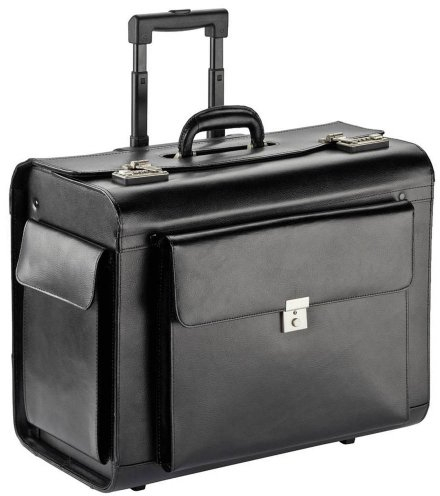 Dermata XXL Pilotentrolley 50 cm, Schwarz, Koffer, 2699166031, 360589031