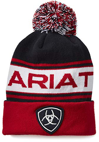 ARIAT Unisex Team Mütze - Rot/Navy