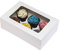PACK N TRADE 10 Pcs cupcake boxes 6 hole - Multifunction Inserts Deep cake boxes for cupcakes – White cup cake boxes (24 x 16 x 7.5 cm) with Clear Window - Ideal for Muffins, Cupcakes & Pastries