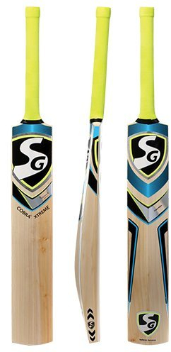 SG Cobra Xtreme Cricketschläger aus englischem Weidenholz (Farbe kann variieren)