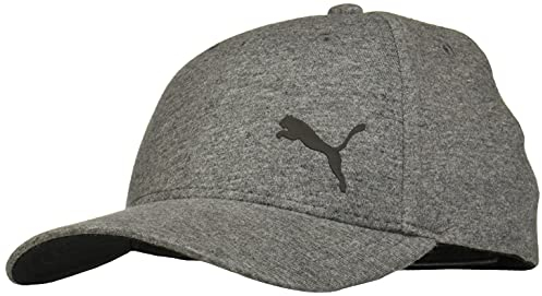 PUMA Herren Evercat Trenton Relaxed Fit Adjustable Baseball Cap, grau/schwarz, Einheitsgröße