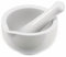 Alpina White Porcelain 8.5cm Pestle and Mortar Hand Grinder Crusher