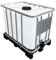 WERIT 600l IBC Container »Ecoline« auf PE-Palette NEU Armaturgröße S100x8 Grobgewinde, Größe DN 225