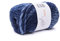 ggh Joker - Schurwolle Mischung - 50g Wolle zum Stricken oder Häkeln - Dicke Wolle mit Farbverlauf - Farbe 022 - Blau meliert