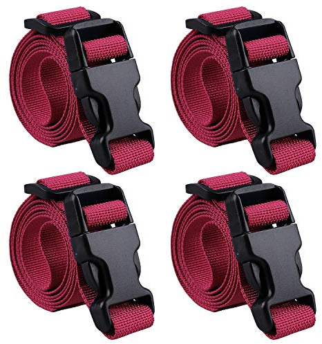 MAGARROW 100 cm Gurtschnalle Packgurte verstellbar 2,5 cm Gürtel