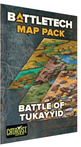 Catalyst Game Labs - BattleTech Map Pack Battle of Tukayyid - Miniature Game -English Version, Braun