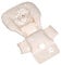 CAM Il Mondo del Bambino - art.IM230001/C260 - Soffice imbottitura per seggiolone - made in Italy - ORSO LUNA