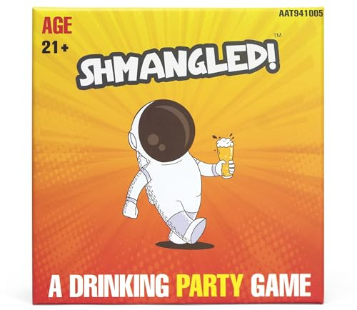 SHMANGLED Drinking Game for Adults | Hilarious & Easy to Play Fun Adult Pregame | The Drinking Game That Will Get You & Friends Tipsy | 3-10 Players Dice Drinking Party Game