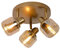 LUCIDE BJORN - Deckenstrahler - Ø 38 cm - 3xE14 - Mattes Gold/Messing