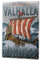 Blechschild Retro - Vintage Metall-Poster für das Wohnzimmer - Wikinger Schiff Motiv - 20 x 30 cm