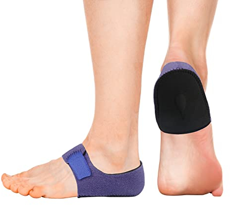 2PCS Heel Protectors, Heel Cups, Heel Sleeves Pads, Heel Cushion, Heel Support for Relieving Heel Pain Pressure from Plantar Fasciitis, Heel Bone Spur, Tendinitis, Cracked Heels Achilles Tendonitis S