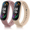 Vancle 2 Stück Armband Kompatibel Mit Xiaomi Mi Band 6/5 Und Amazfit Band 5 - Silikon Uhrenarmbänder Für Damen Und Herren - Original Classic Sport Ersatzarmband