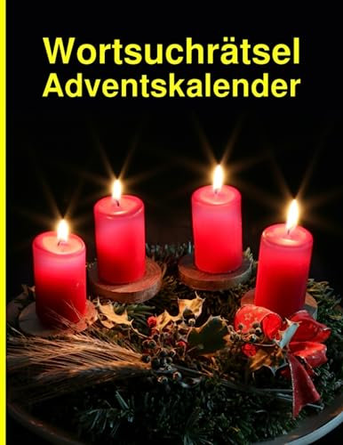Weihnachtskalender Männer: Wortsuchrätsel zur Vorweihnachtszeit