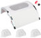 Biutee Aspirador de uñas profesional 80 W aspirador de polvo para uñas de mesa con 3 bolsas para el polvo