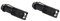 HOMSFOU 2St Zoombare LED-Taschenlampe led- taschenlampe stableuchten led Zoombare Taschenlampe Taschenlampen 400 Lumen LED-Taschenlampe wasserdichte LED-Taschenlampe Blendung q5