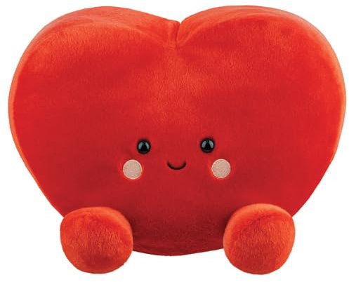 Aurora, 61593, Palm Pals Amore Heart Large, Soft Toy, Red